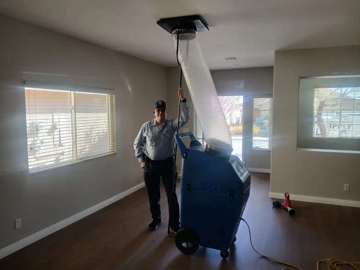 Professional Dryer Vent Cleaning work inside a Casas Adobes home
